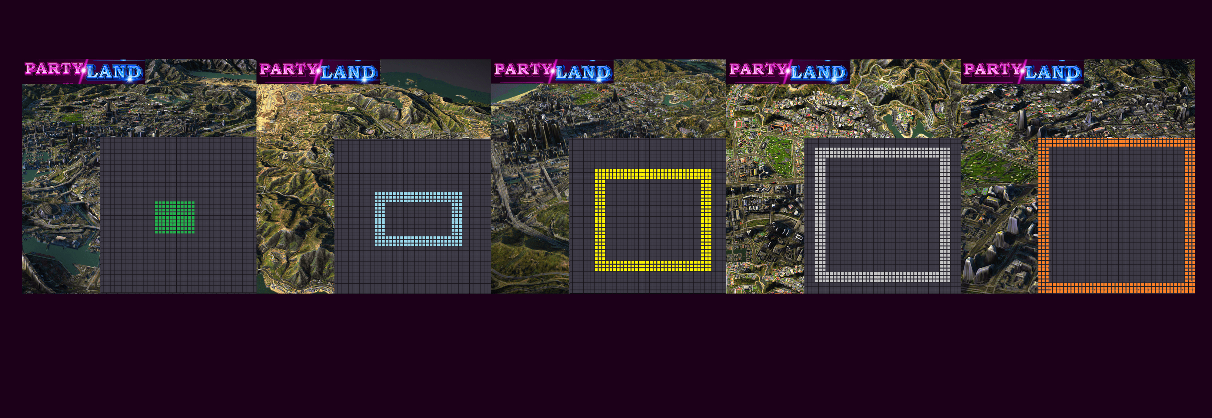 Partyland banner