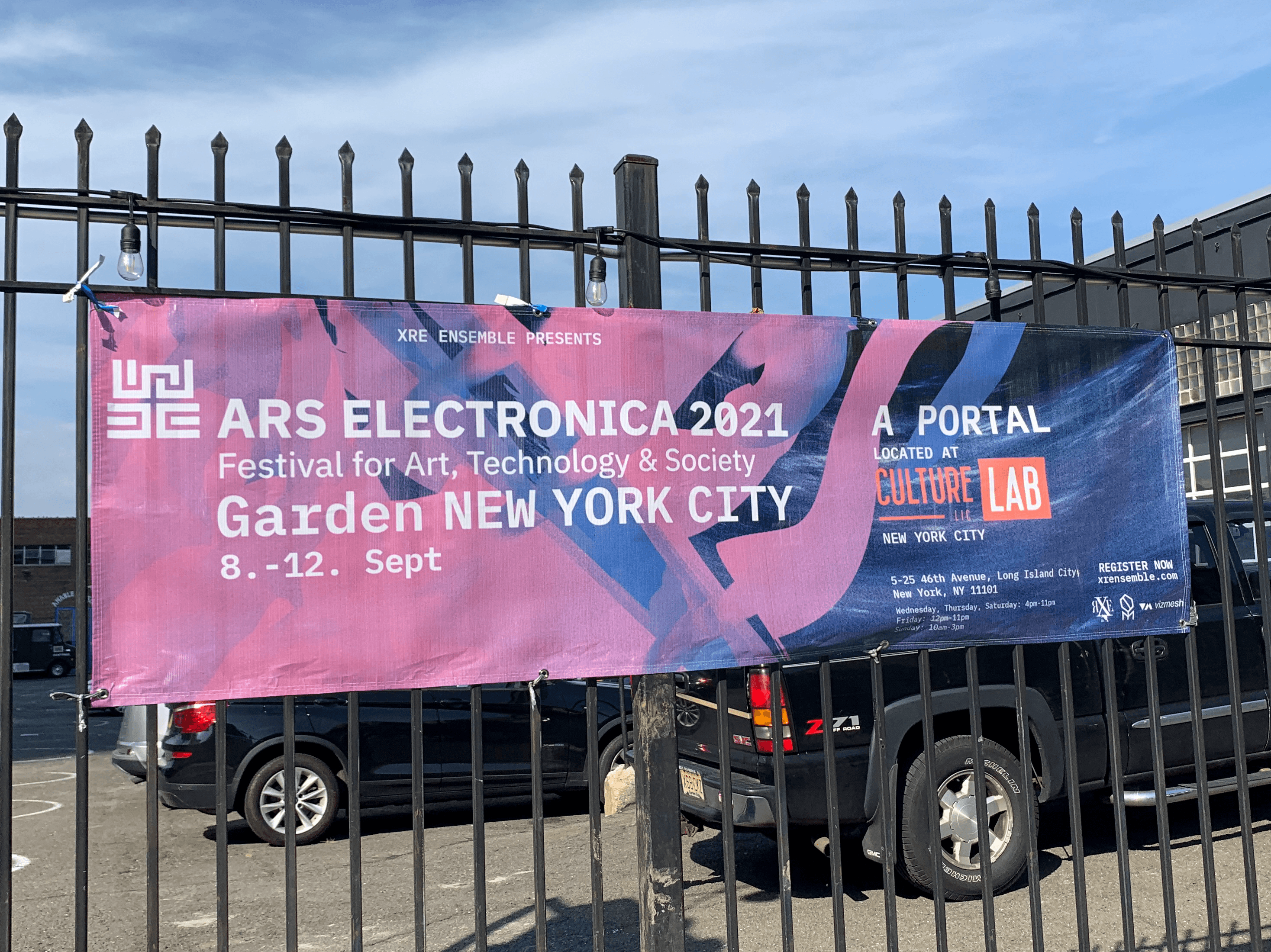 Ars Electronica Festival Garden NYC, 2021 Commemorative Photo by Jimi Albert