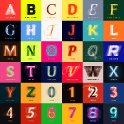 36 days of type on Rentafont collection image