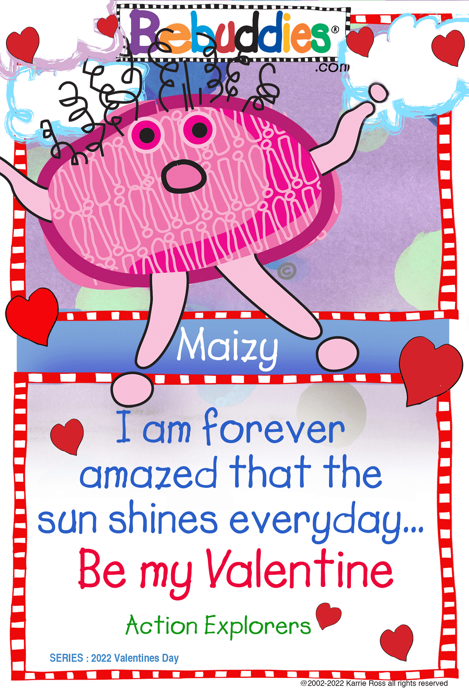 Bebuddies Holidays: Valentines Day by Karrie Ross : Maizy