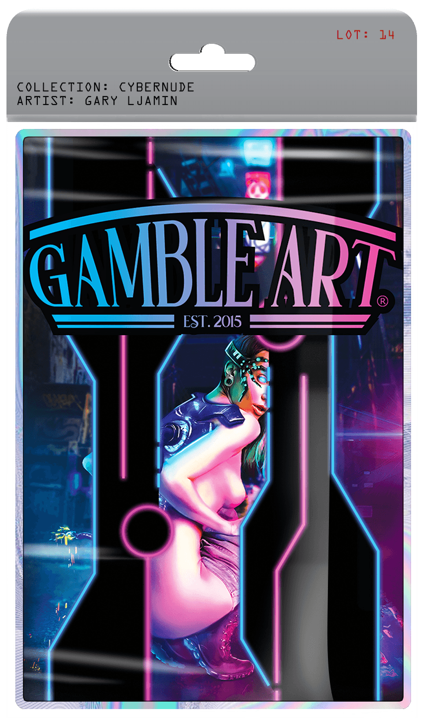 Cybernude playing cards - NFT token - SPECIAL