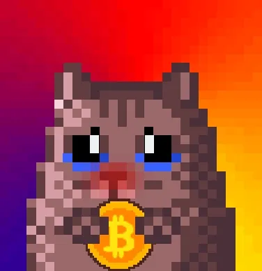 Cryptohamster Drunk #240 Wow Edition