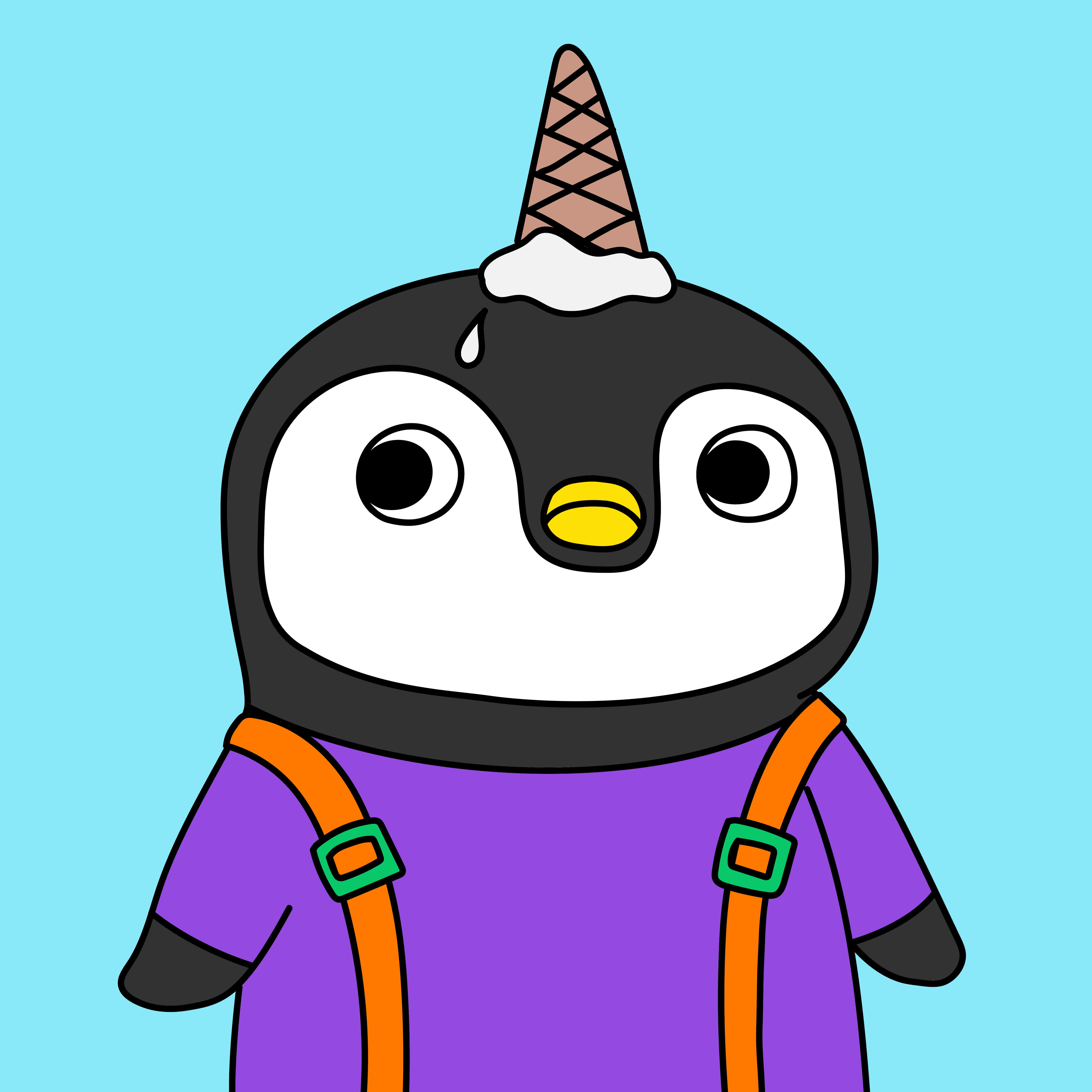 Party Penguin #3437