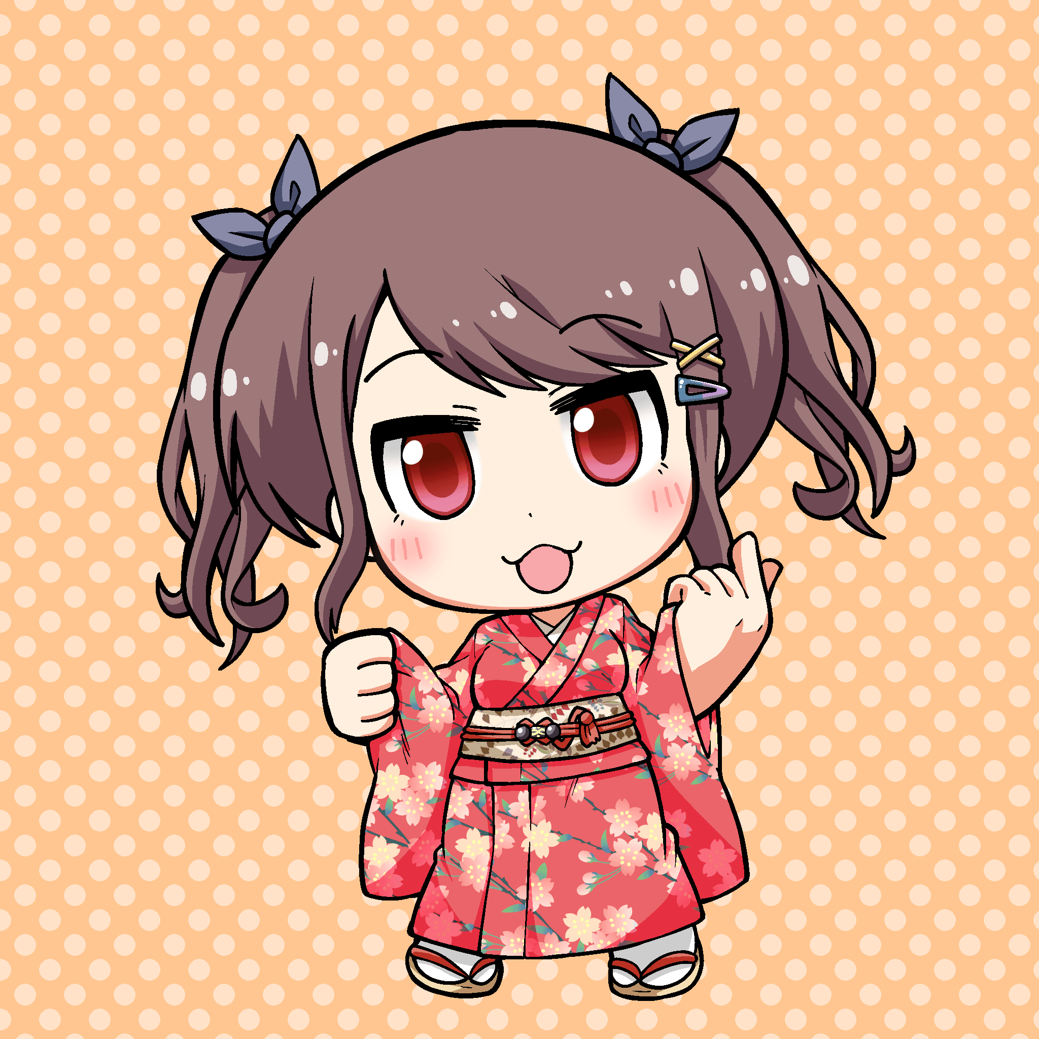 Tere QN! special kimono #2229