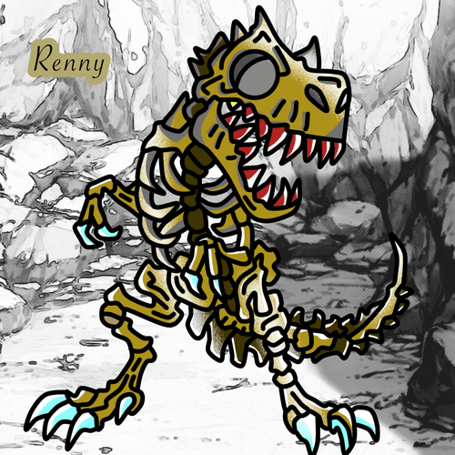 Dino skull #22