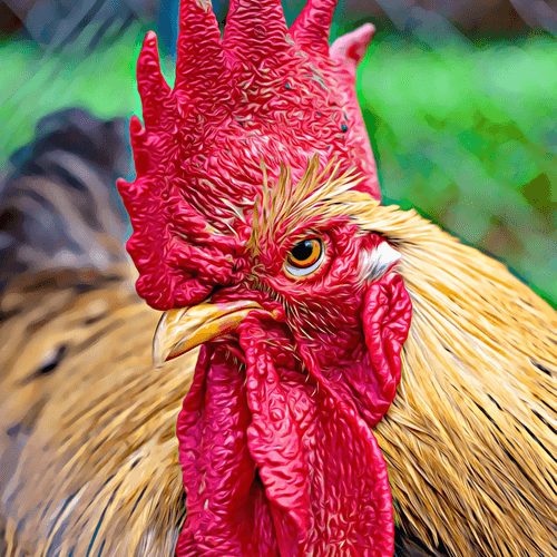 Beautiful Hen Foto