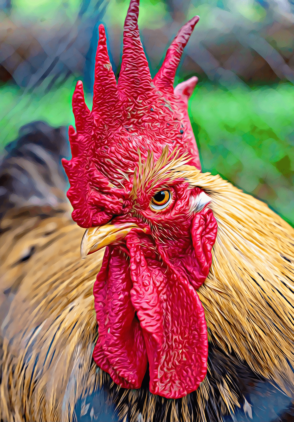 1000px x 1434px - Beautiful Hen - Kissed By Creativity | OpenSea