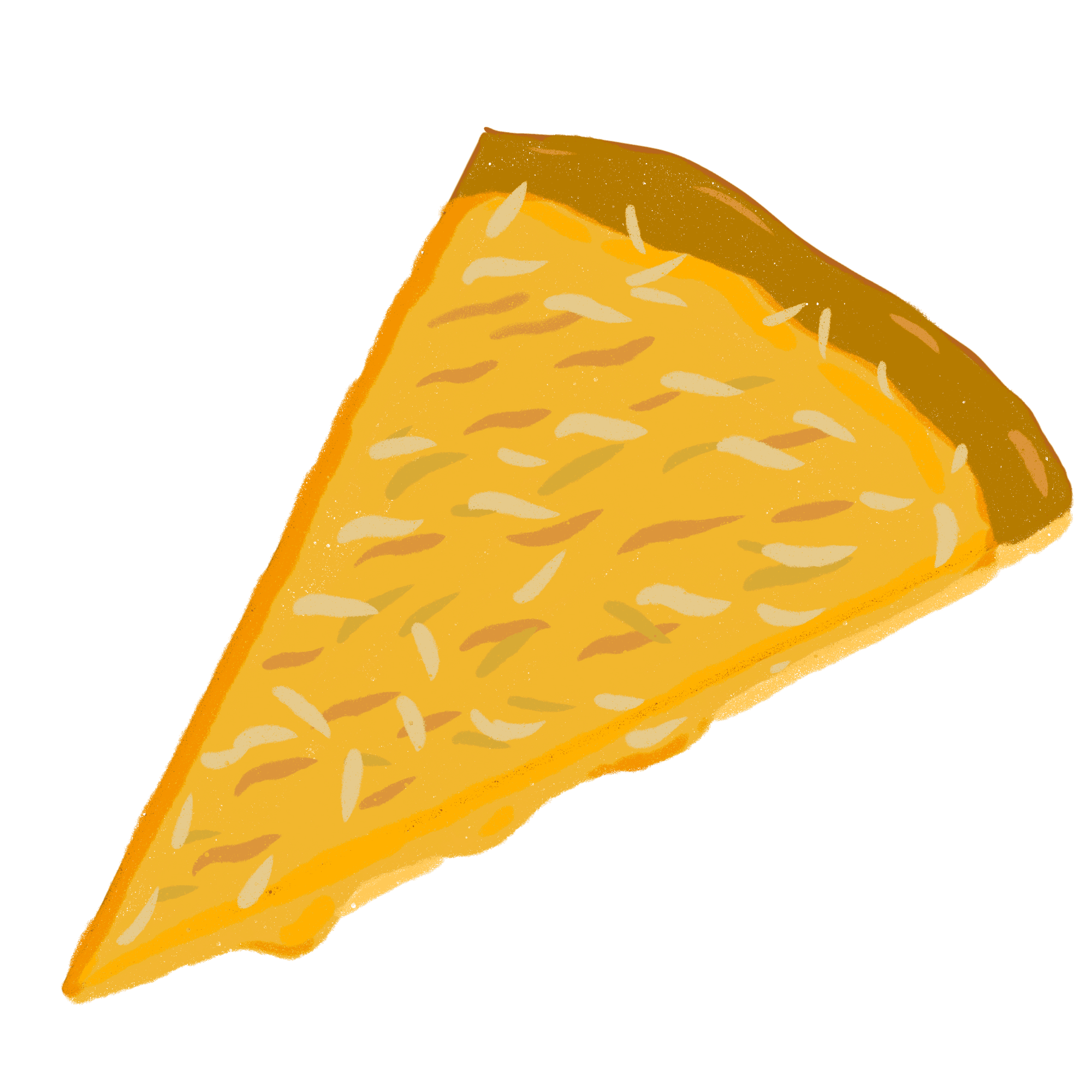 Cheese pizza slice - HappyNFTCafe | OpenSea