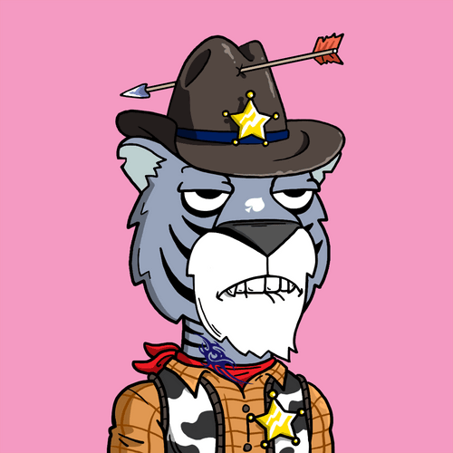 Grouchy Tiger Social Club #2962