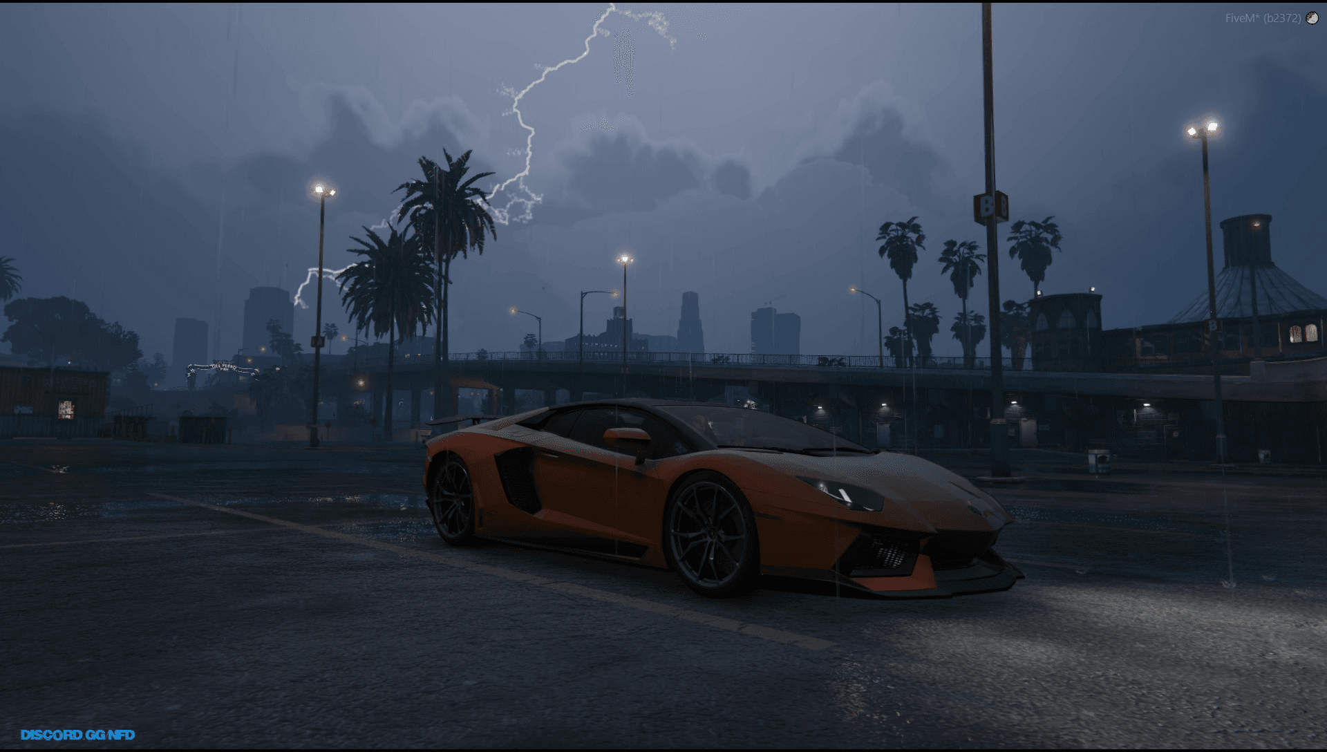 Lightning GTA V Scene GTA V V2 OpenSea