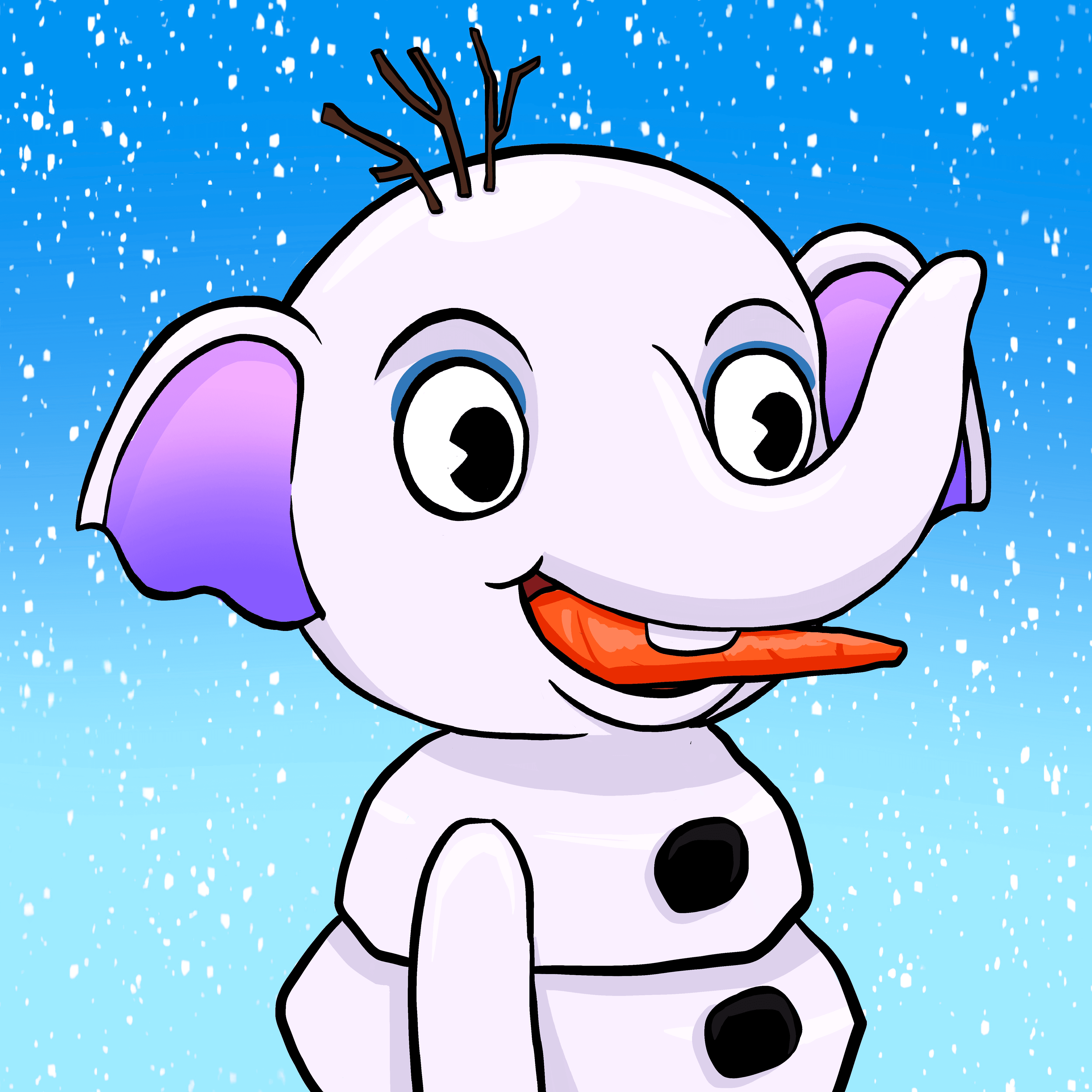 almond: Olafy Frozen 0060