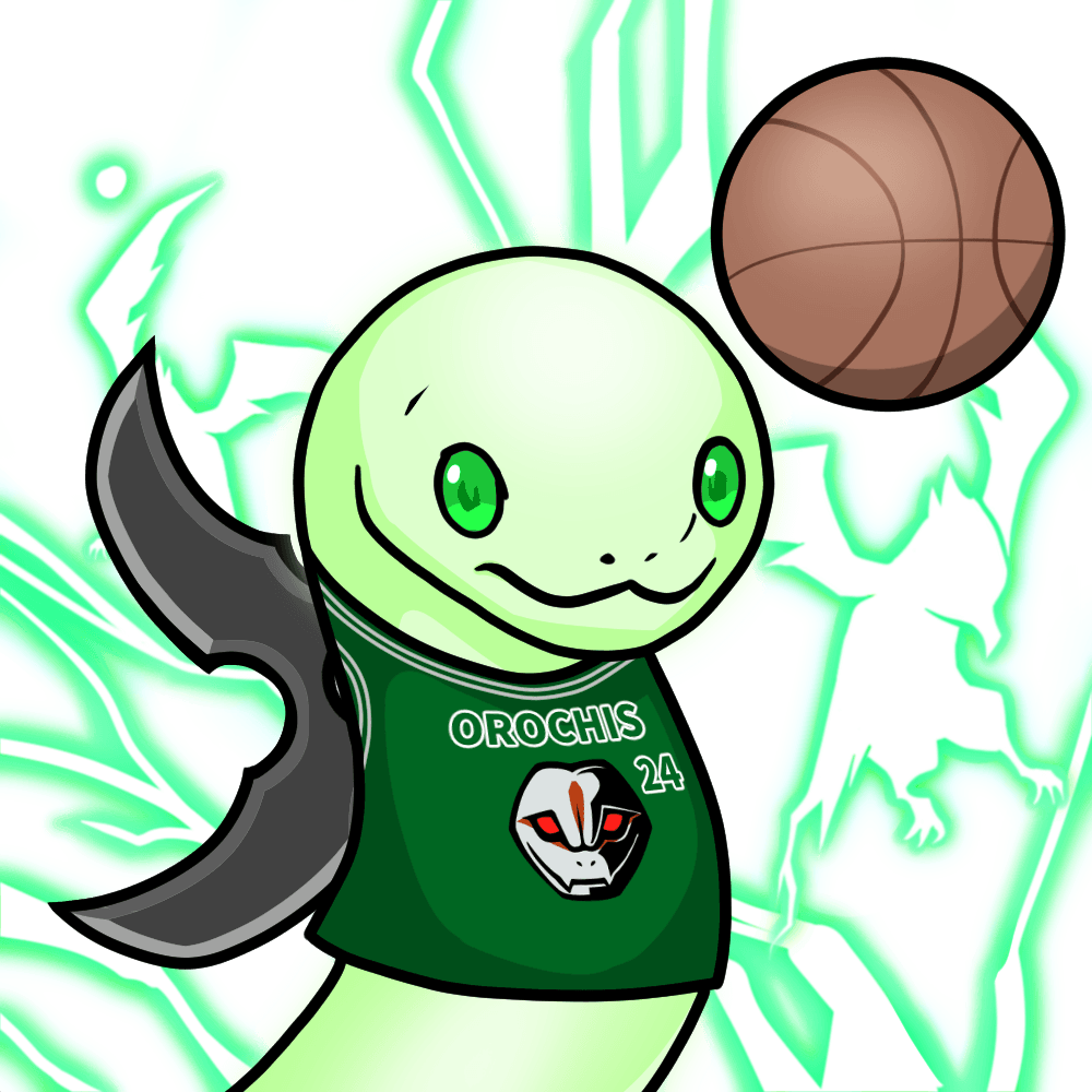 Orochi-Basketball player-Glow stick #04505