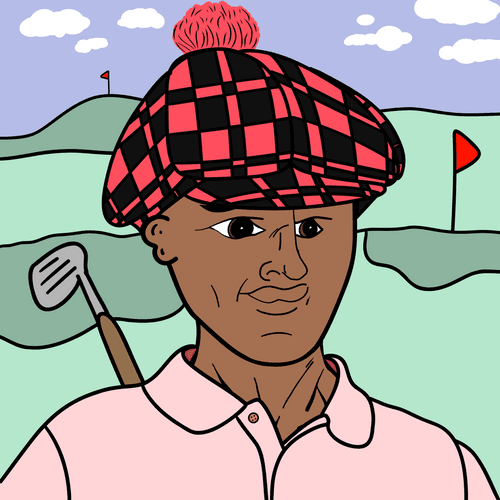 Golfer Head 1