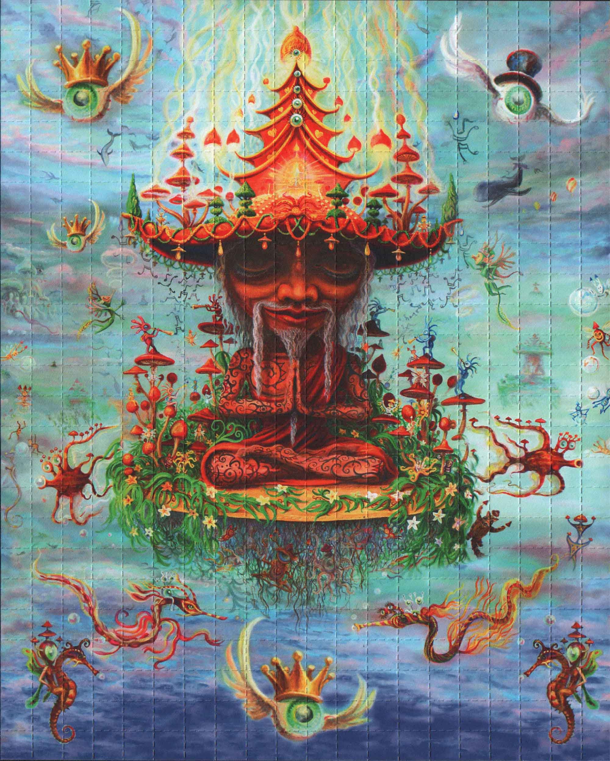 Mushroom Monk LSD Sheet