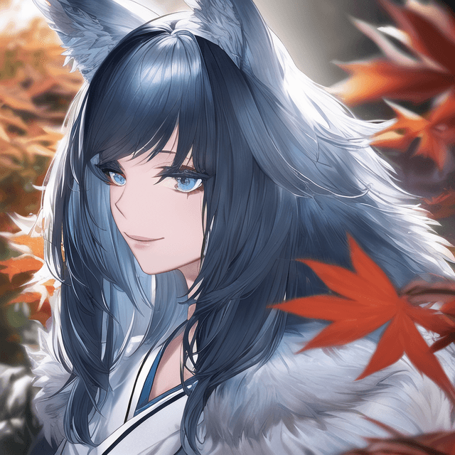 073 wolf girl of autumn