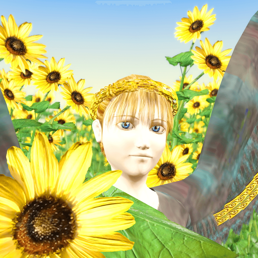 Berehynia with Sunflower