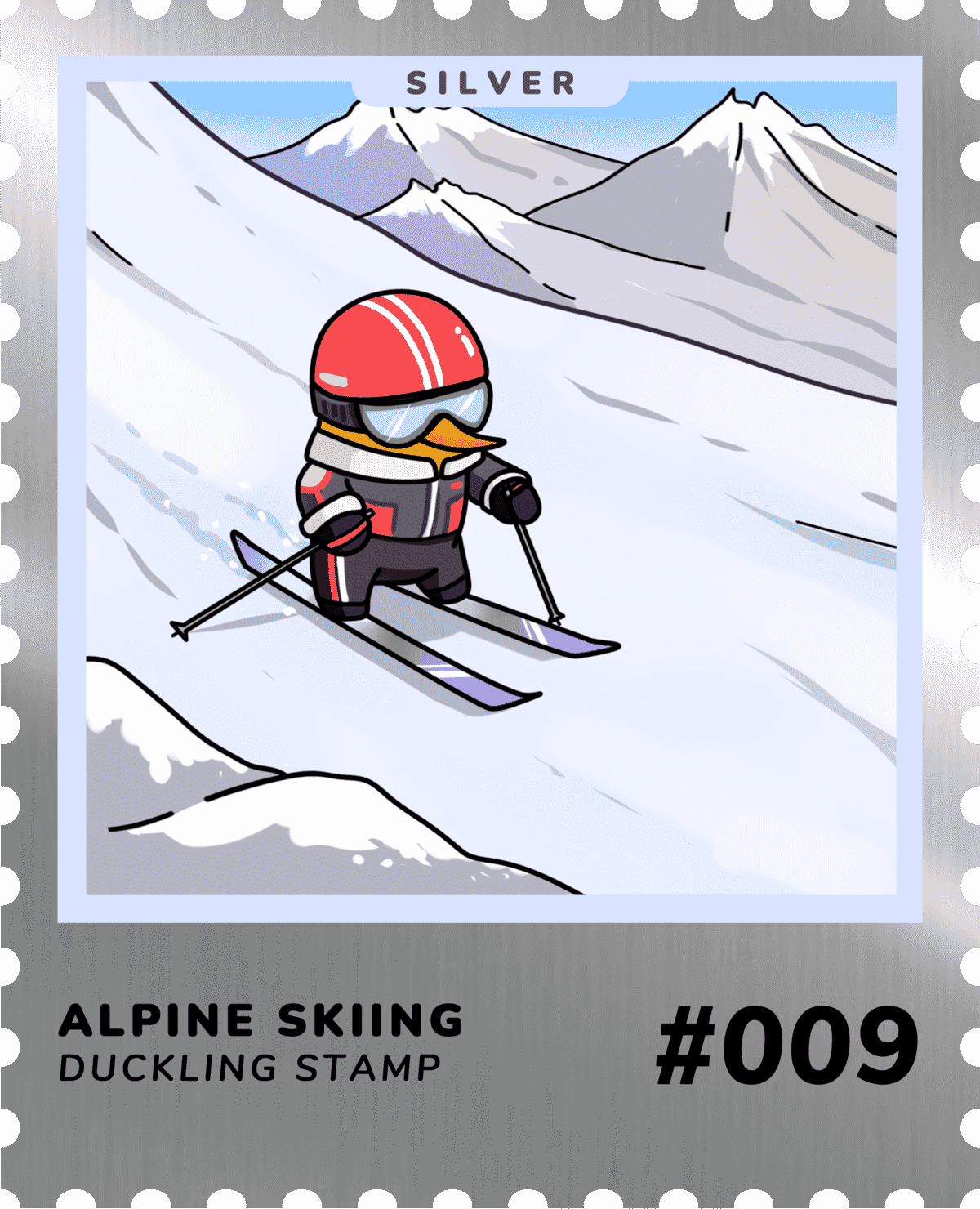 alpine-skiing-doodleducklingstamp-opensea