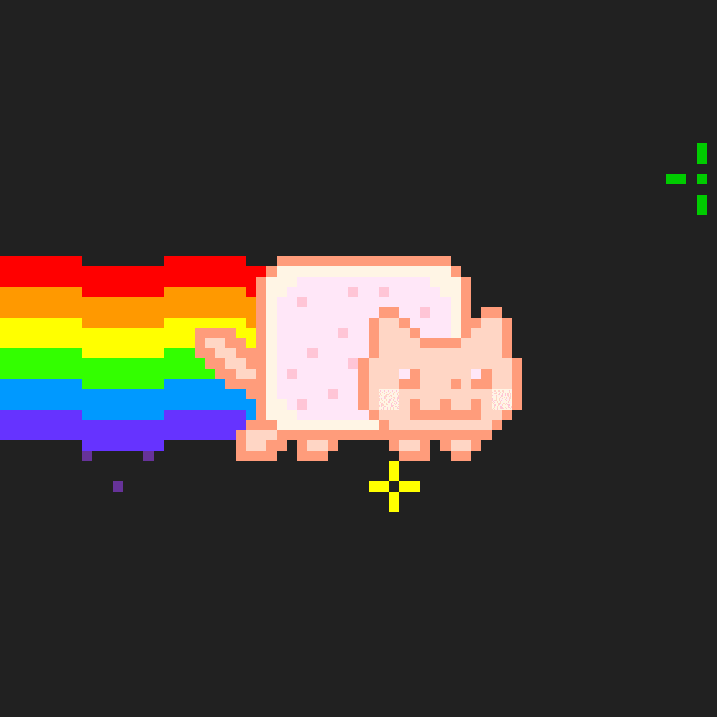 Shiny Nyan Cat Nyan Cat (Official) OpenSea