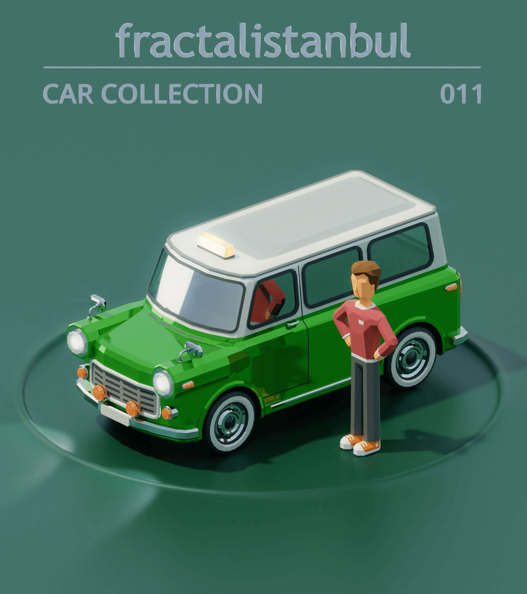 Car 011 - Green 01/10