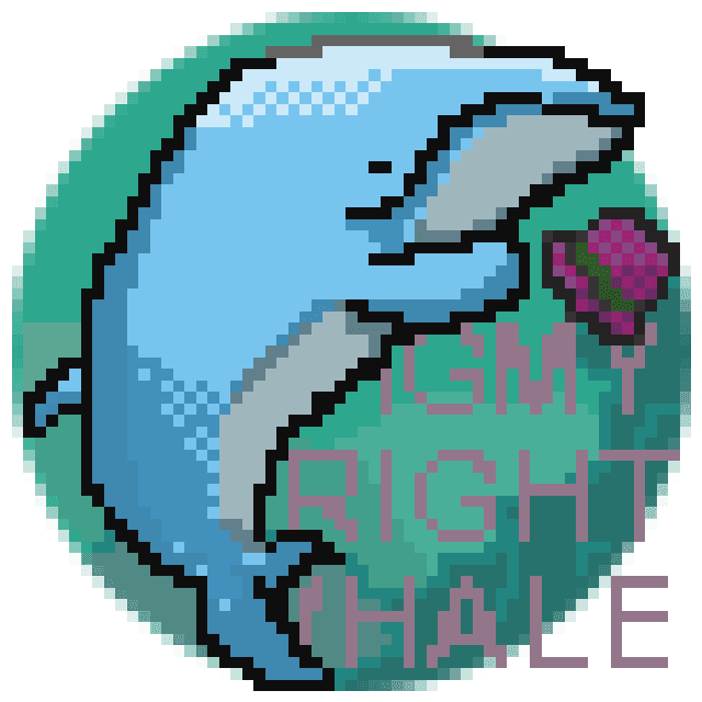 No.008_PhgmyRightWhale 勿忘草color- [ SteamPunkWhales ]
