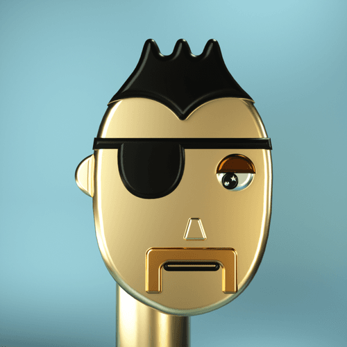 3D Chrome Punk #0896