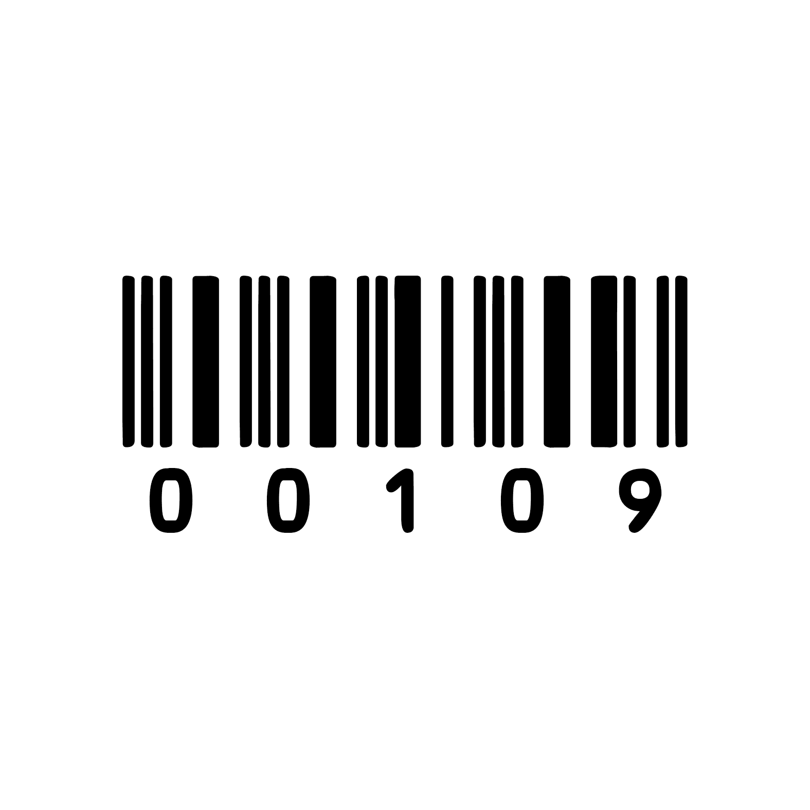 10000 Numbers Barcode #109