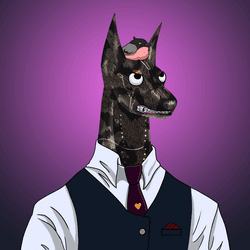 Doberman in Fashion DAO collection image
