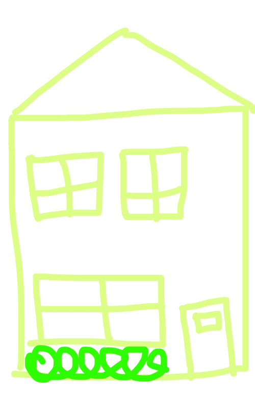 shitty giant pea green house