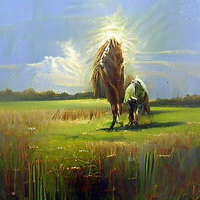 Steed and master