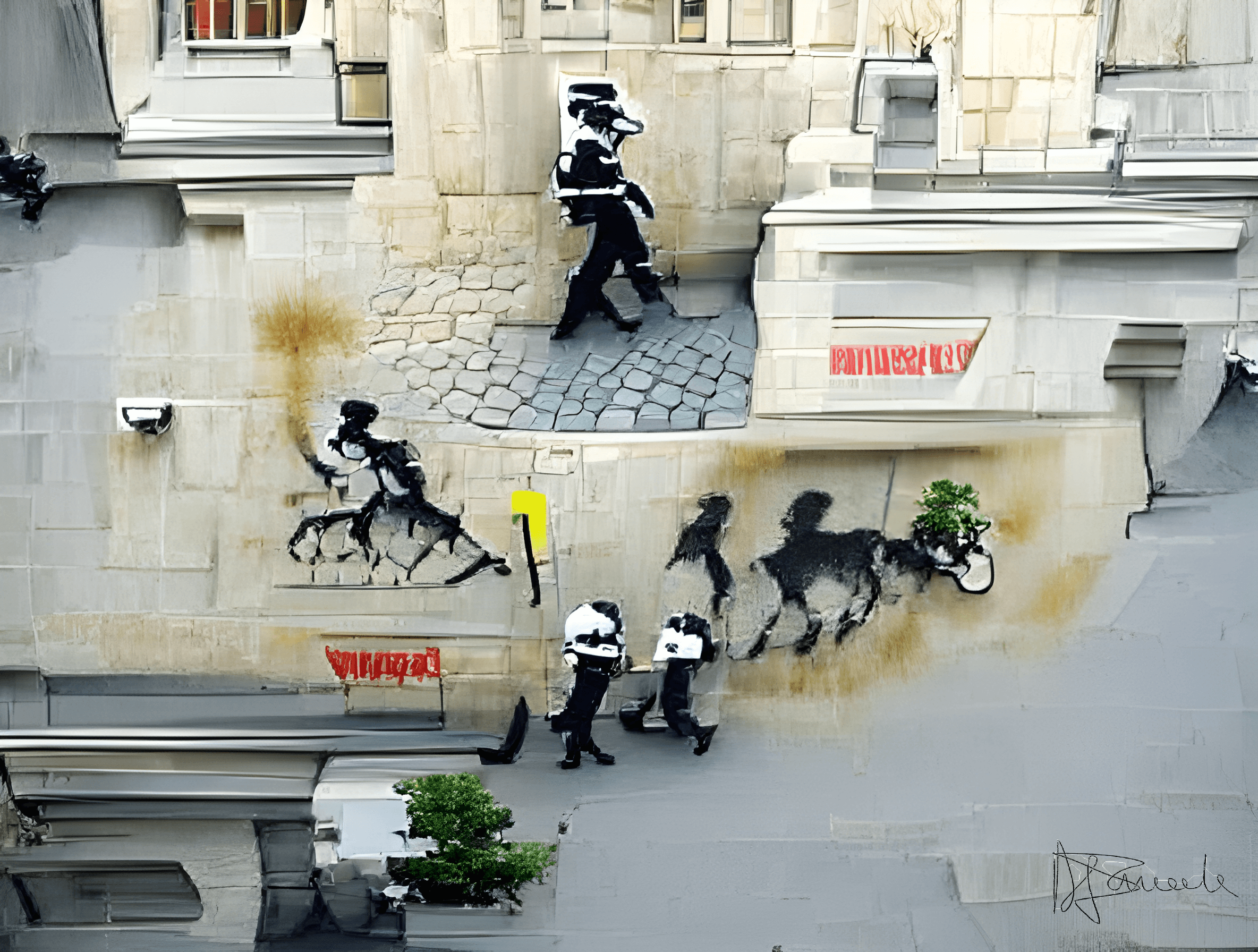 Polizei Einsatz Banksystil #1