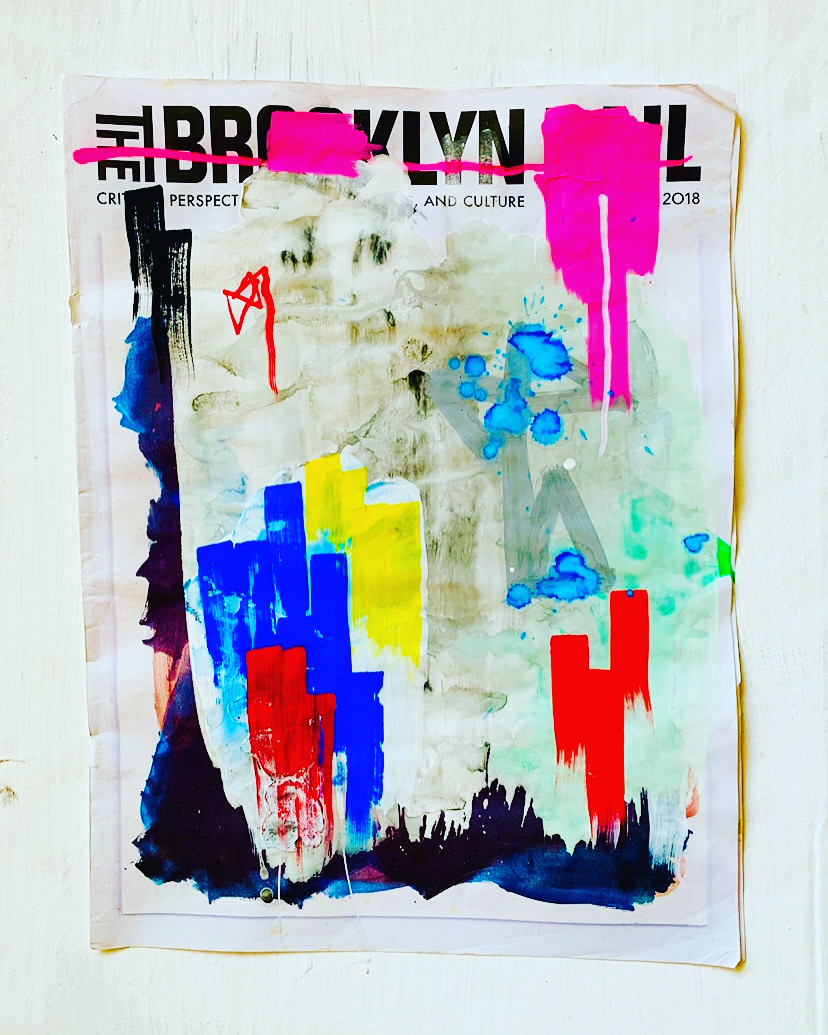 BROOKLYN RAIL TAKEOVER ONE ( 2018 MARY WEATHERFORD COVER )  