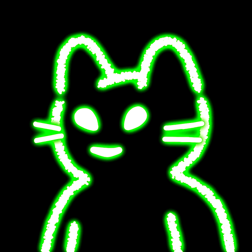 Neon Cat #114