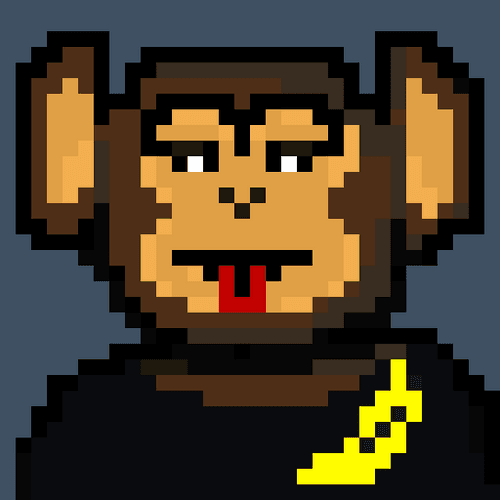 Non fungible ape #110