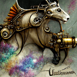 steampunk unicorn