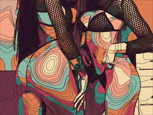 Geometric Girls #8201