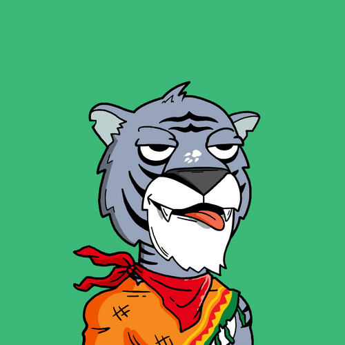 Grouchy Tiger Social Club #1468