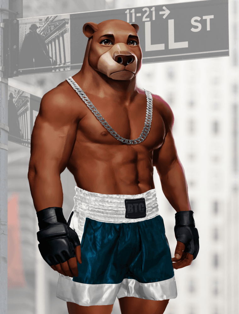 Wall Street Avatar Fighter Bear #646