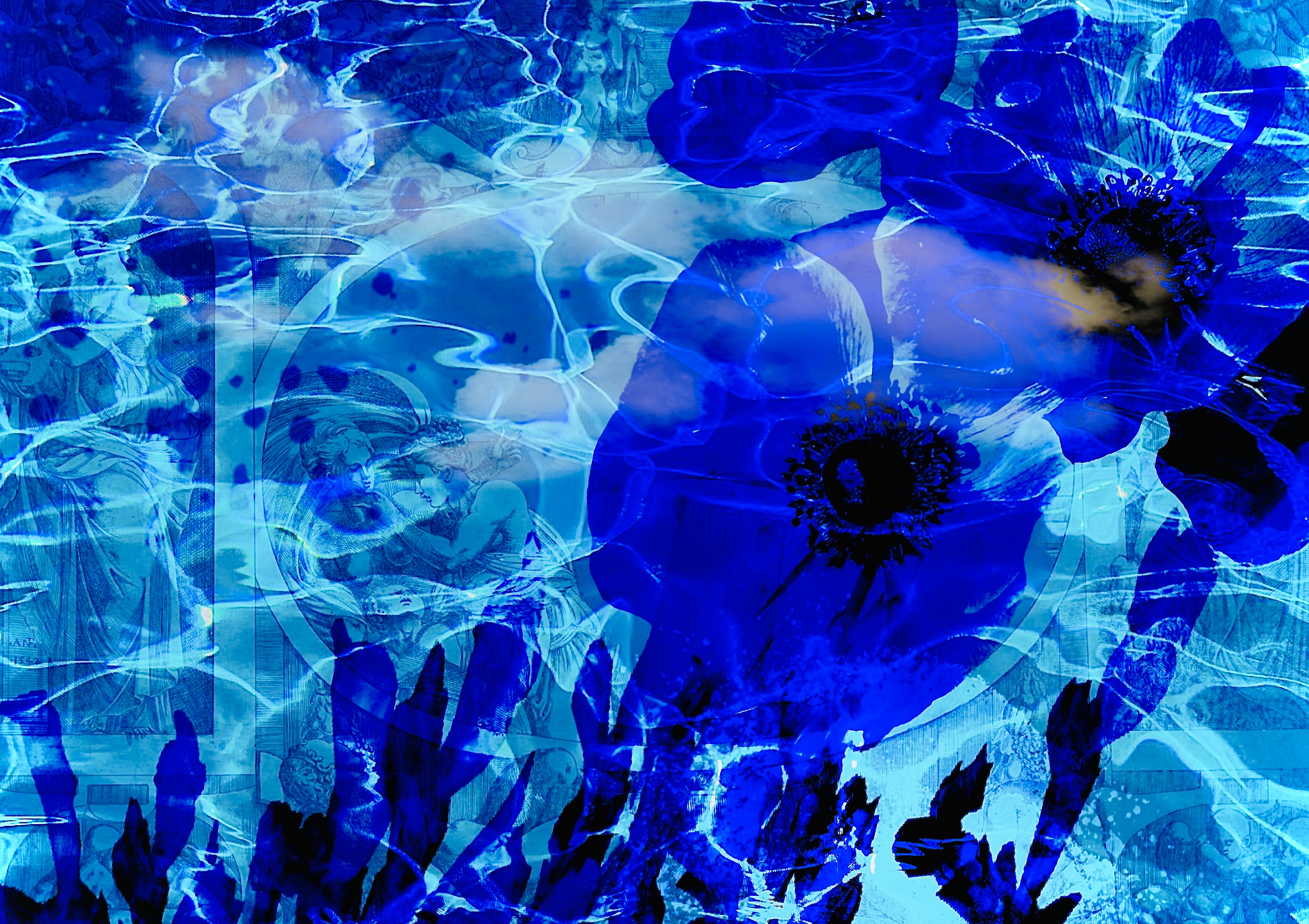 Trance Utopia-Aphrodite Blue by Dubwoman AKA Giovanna Sun