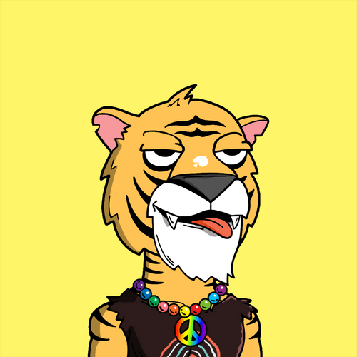 Grouchy Tiger Social Club #4395