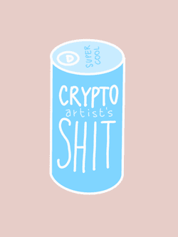 Crypto artist's shit collection image