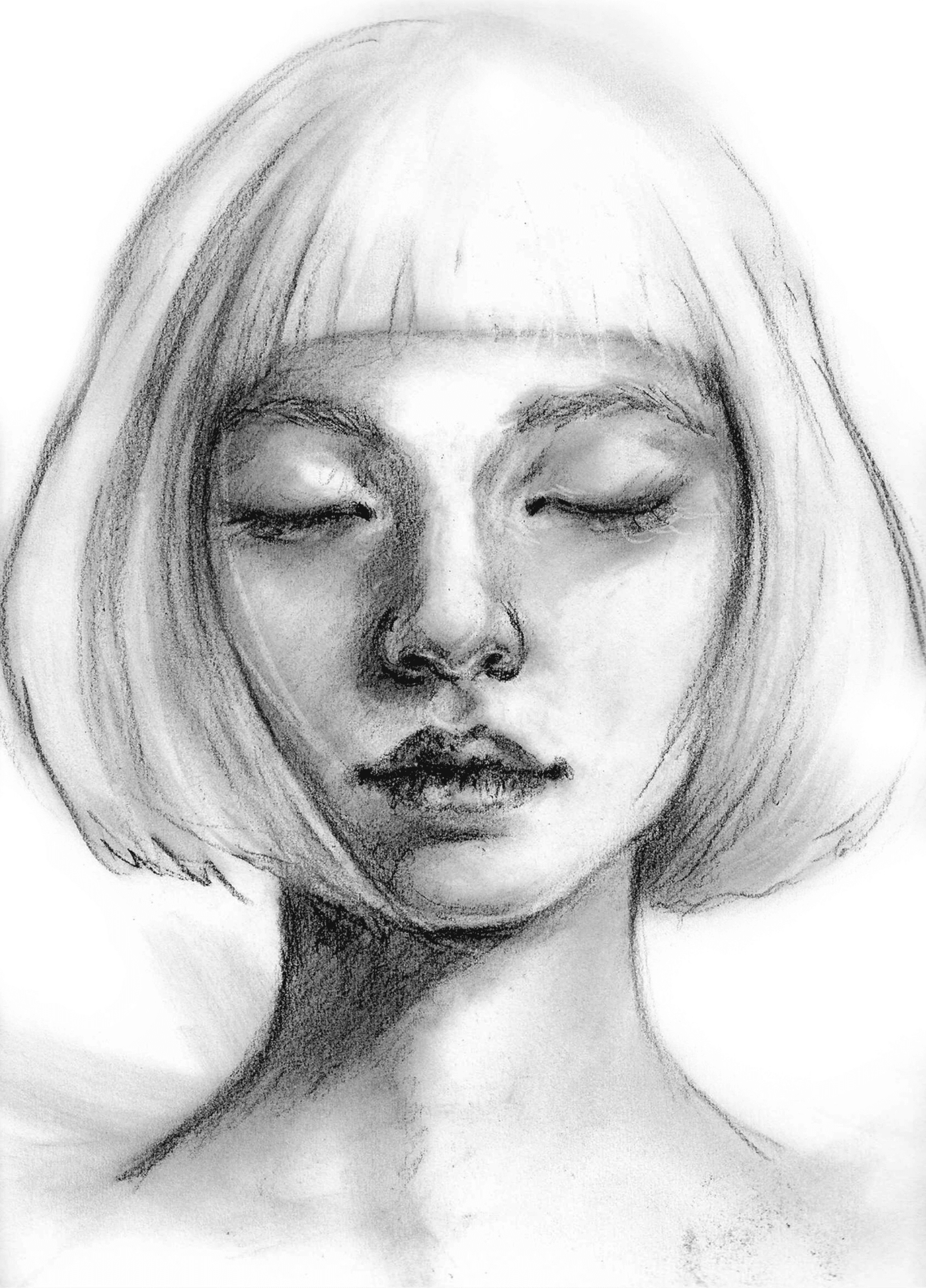 NEW MODERN NFT ART PENCIL DRAWING Collection OpenSea