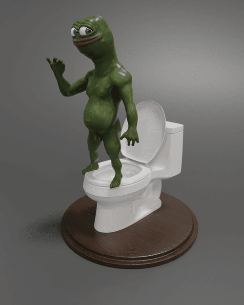 Rare Pepe Figure #1