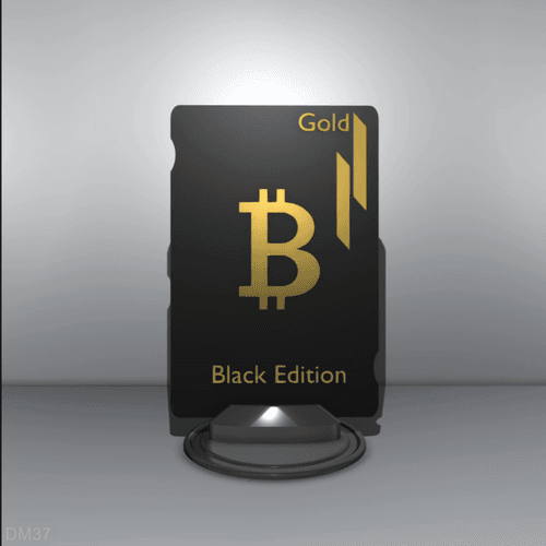 Gold Bitcoin - Black Edition