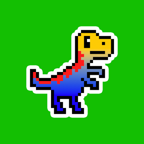 PixelSaurus Rex #0016