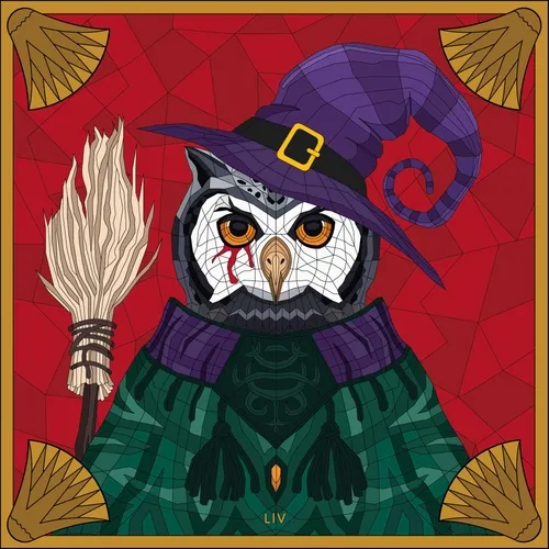 #054 Owl witch-kami