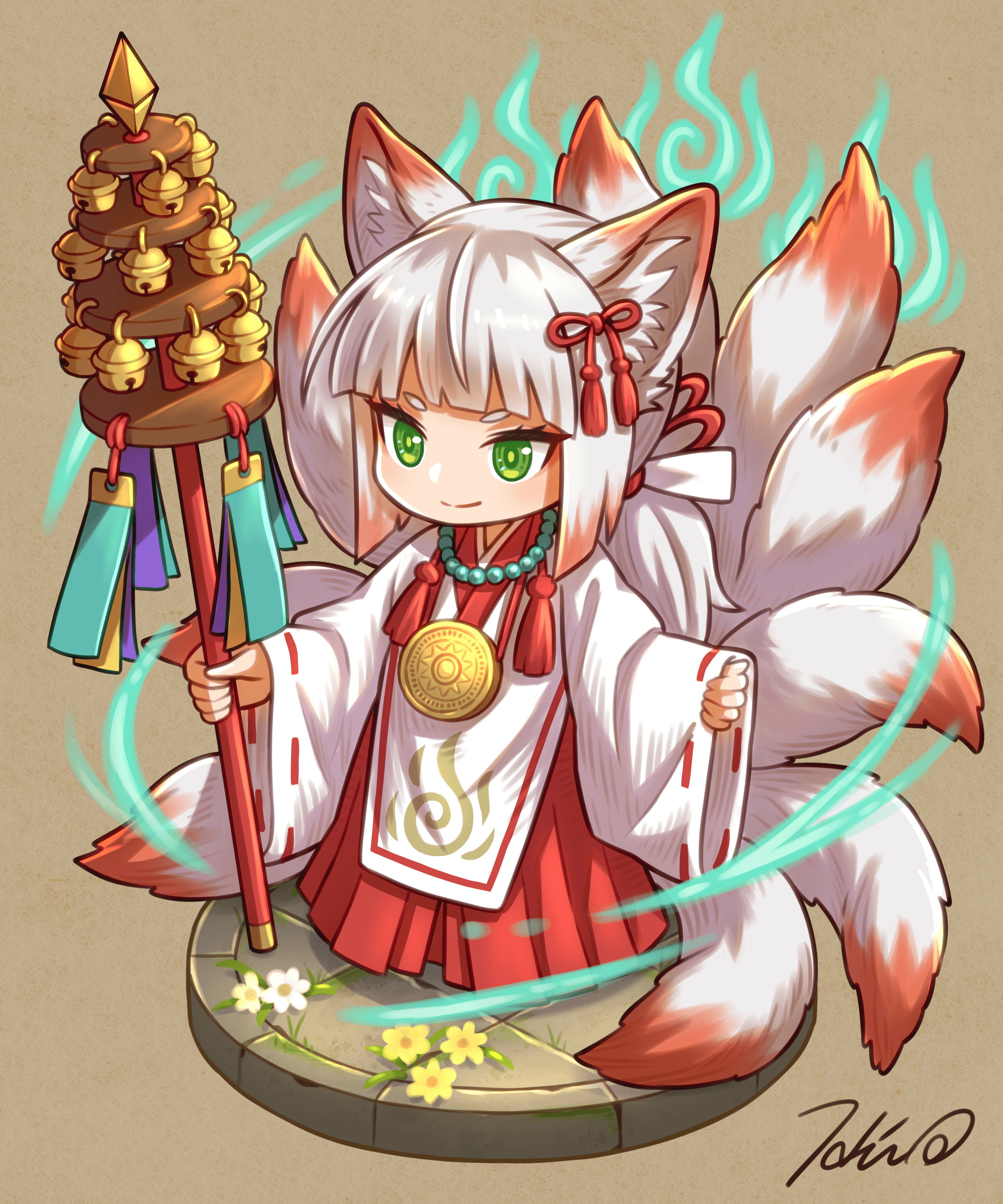 Fox Priestess Yoko #019