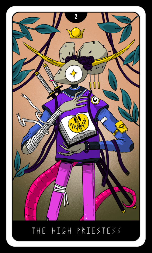 Rosko Sees the Future: The High Priestess - Color Variant 01
