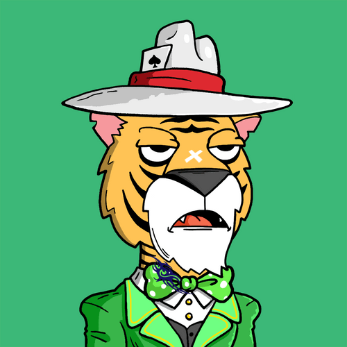 Grouchy Tiger Social Club #8970