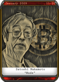 Satoshi Nakamoto Tradecard collection image