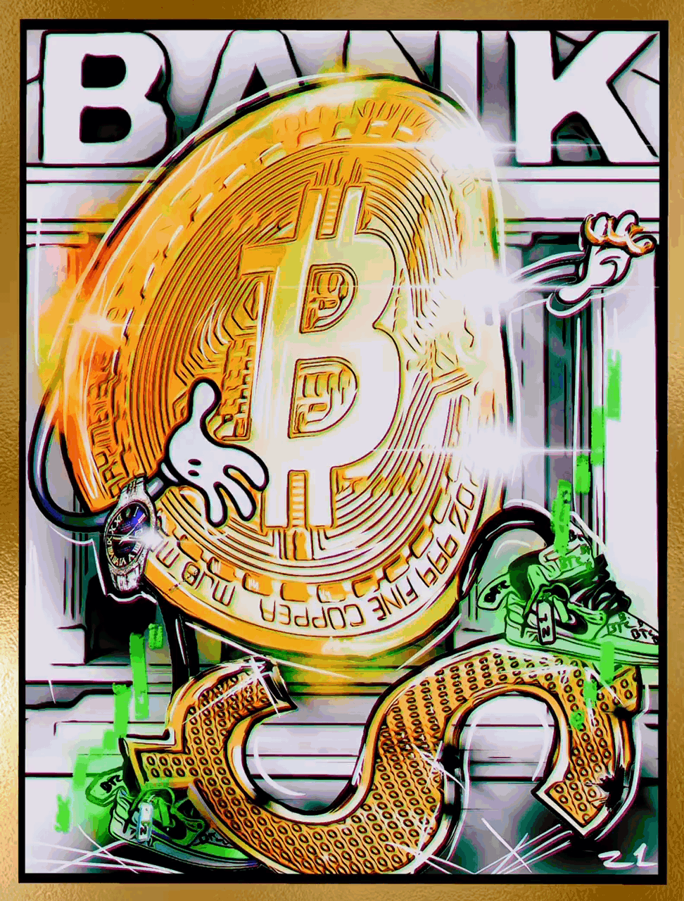 Bitcoin VS $
